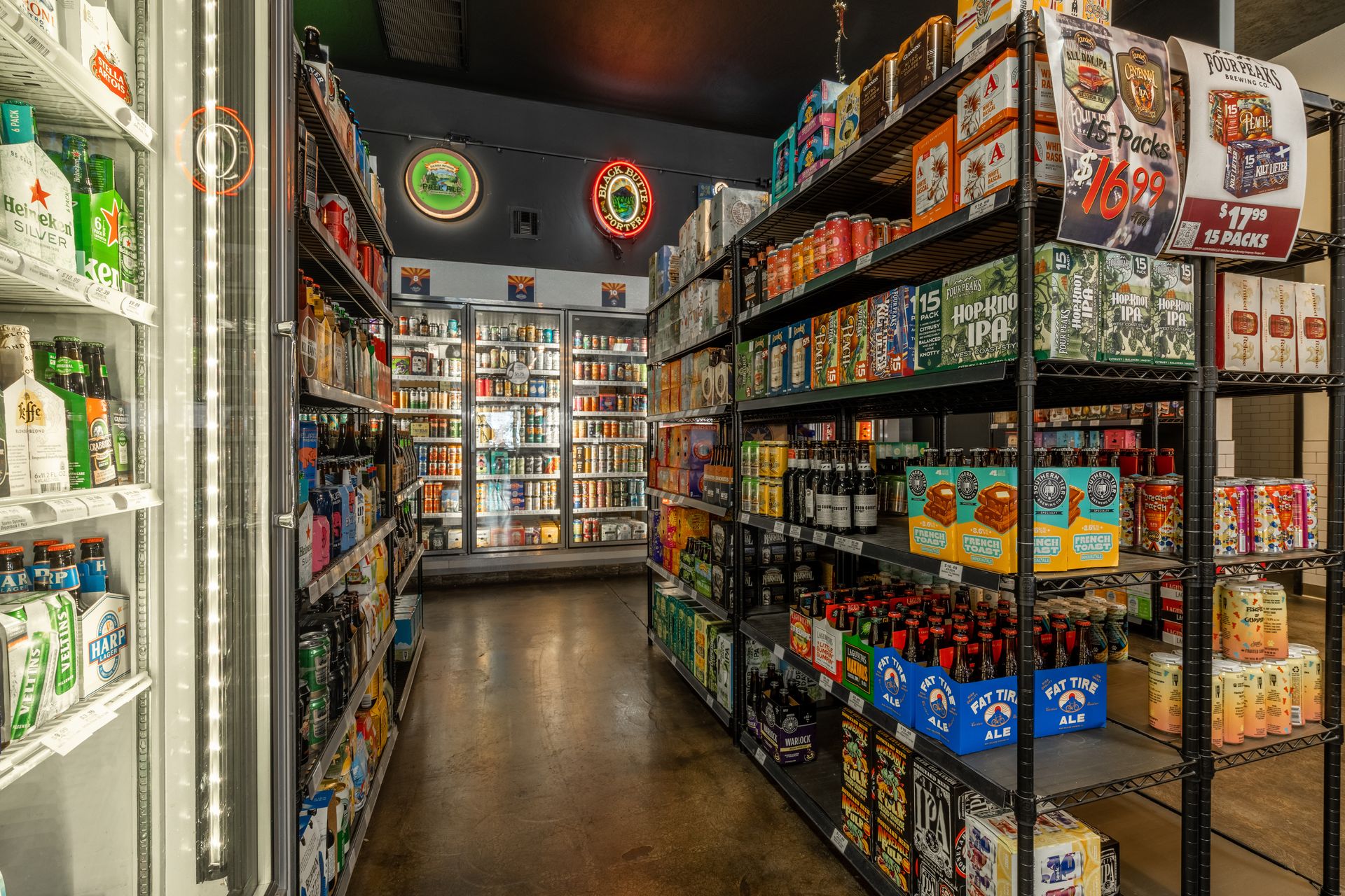 Shop Beer at Park Plaza Liquor & Deli. We Deliver Beer in Prescott