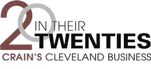 Logo for Crain's Cleveland Business: