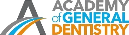 Academy of General Dentistry logo: gray