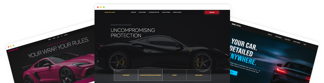 Image of Make Ready Auto Website Thumbnails