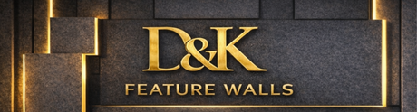 The gold metallic logo 
