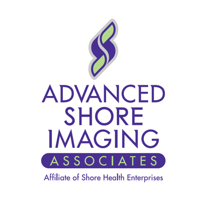 Advanced Shore Imaging Associates logo in purple and green with