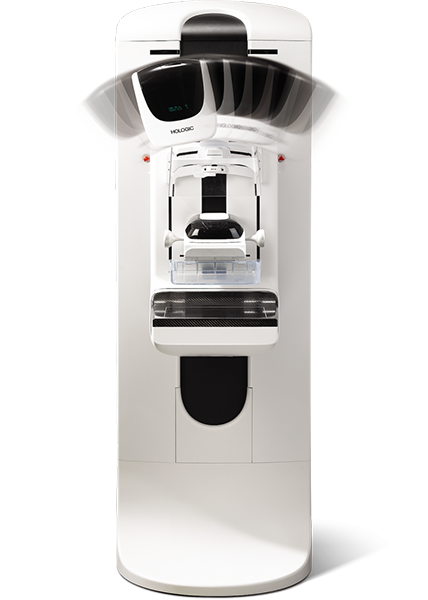 White ATM-like machine with a central scanner or dispenser, shown front view on a plain background