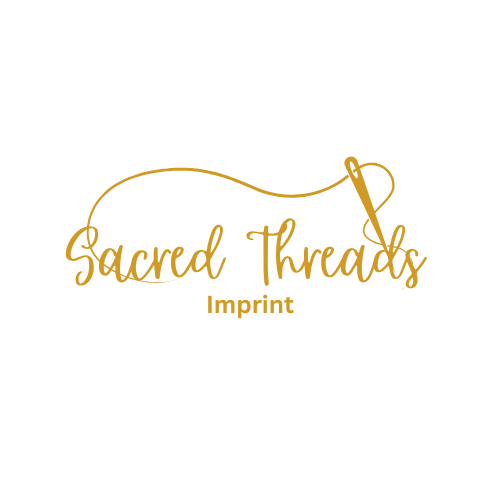 Golden logo with the words 