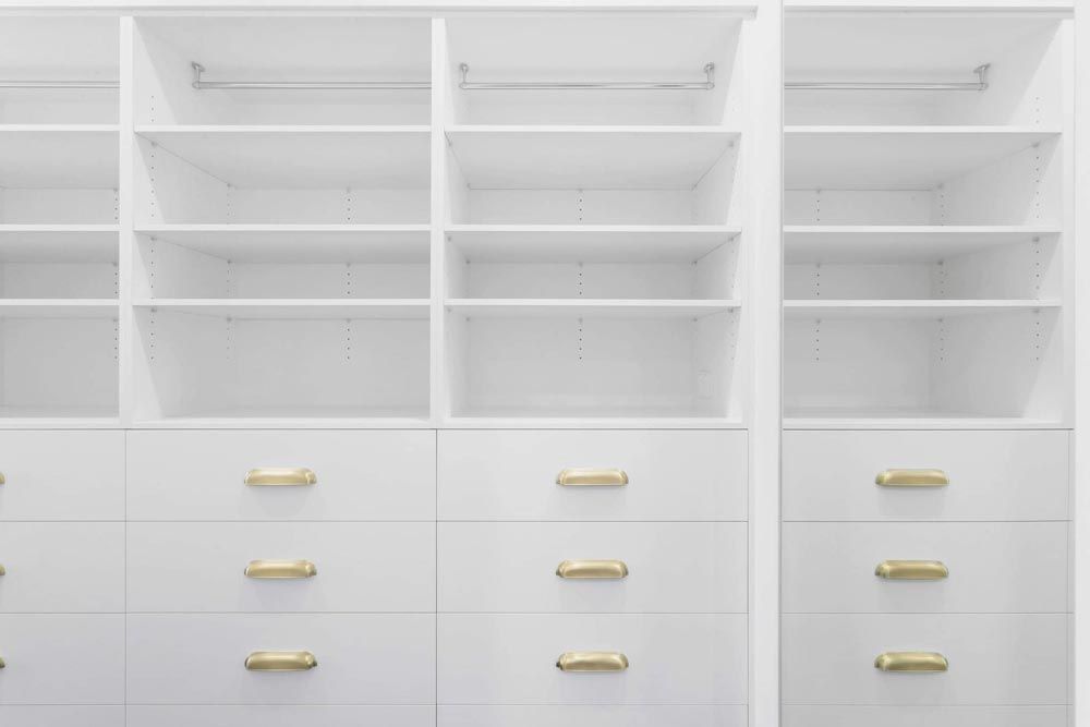 Custom White Wardrobe