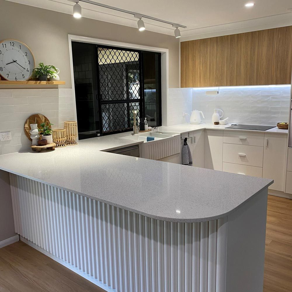 Kitchen With Custom Cabinets