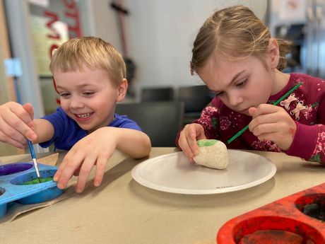 Children's Museum of Green Bay Rock Painting