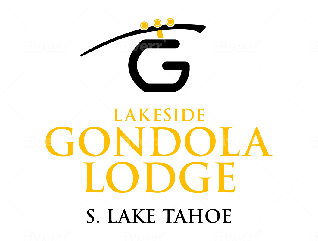 A logo for lakeside gondola lodge s. lake tahoe