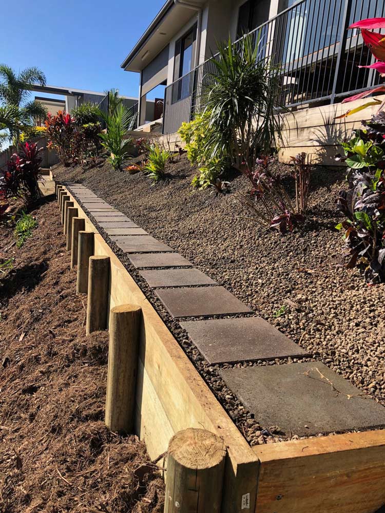 Hard Landscaping Garden — NQ Parks and Gardens in Innisfail, QLD