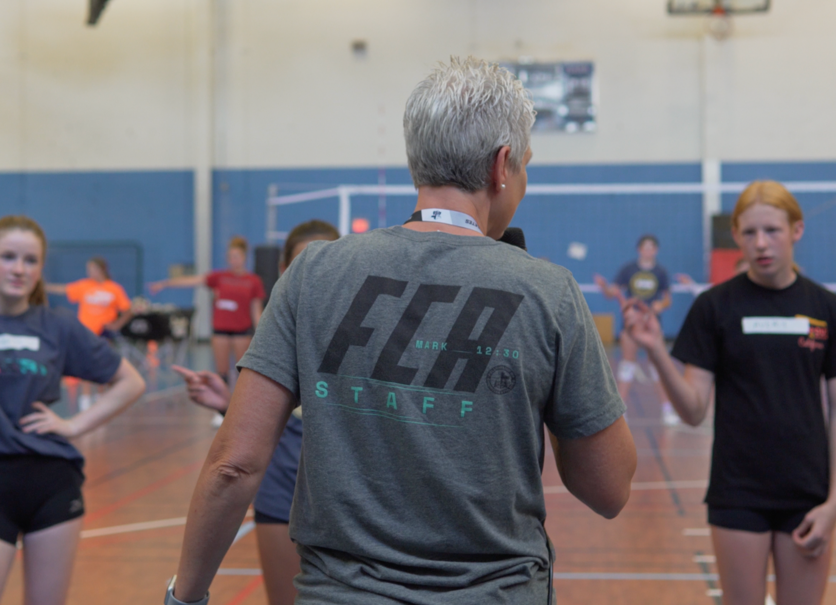 FCA Coaches train athlete at FCA Camps to use the platform of sports to share their faith.