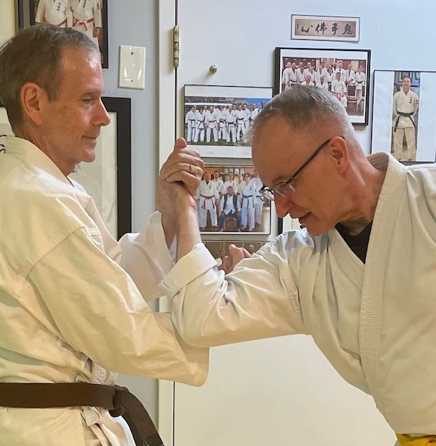 Senior martial art self defense
