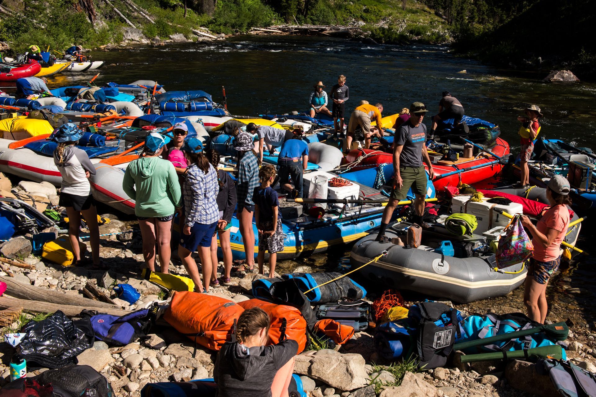 launching boundary middle fork salmon river