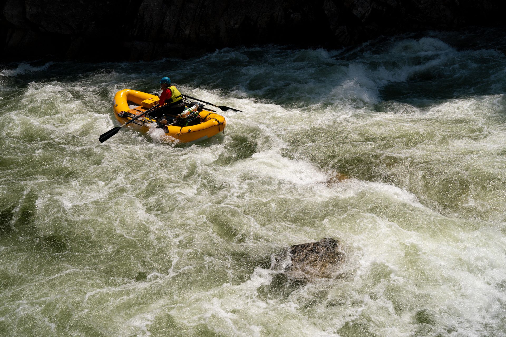 whitewater rafting the south fork of the salmon river