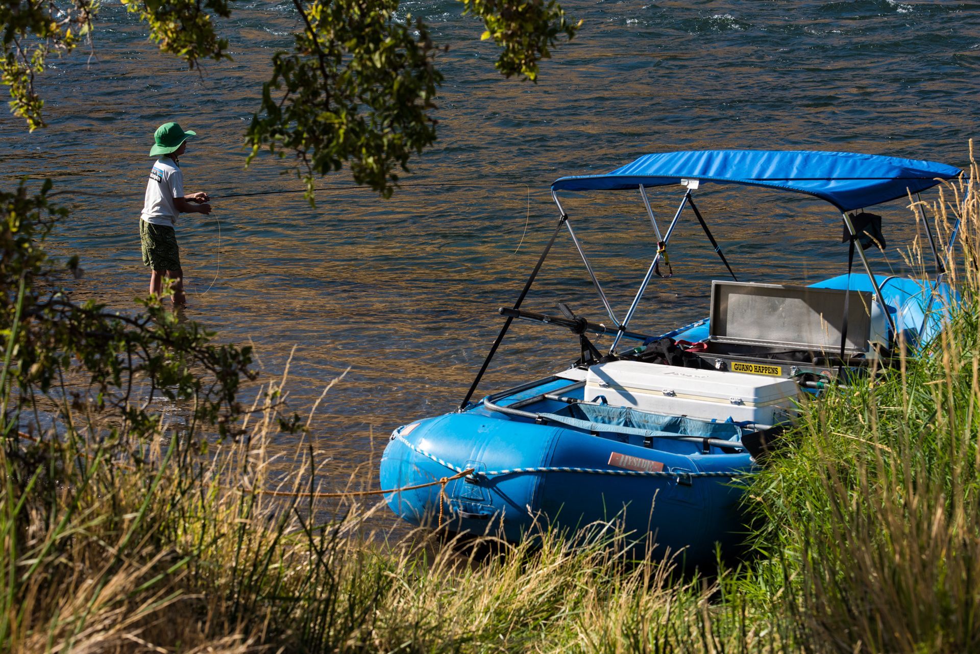rafting river trips fishing