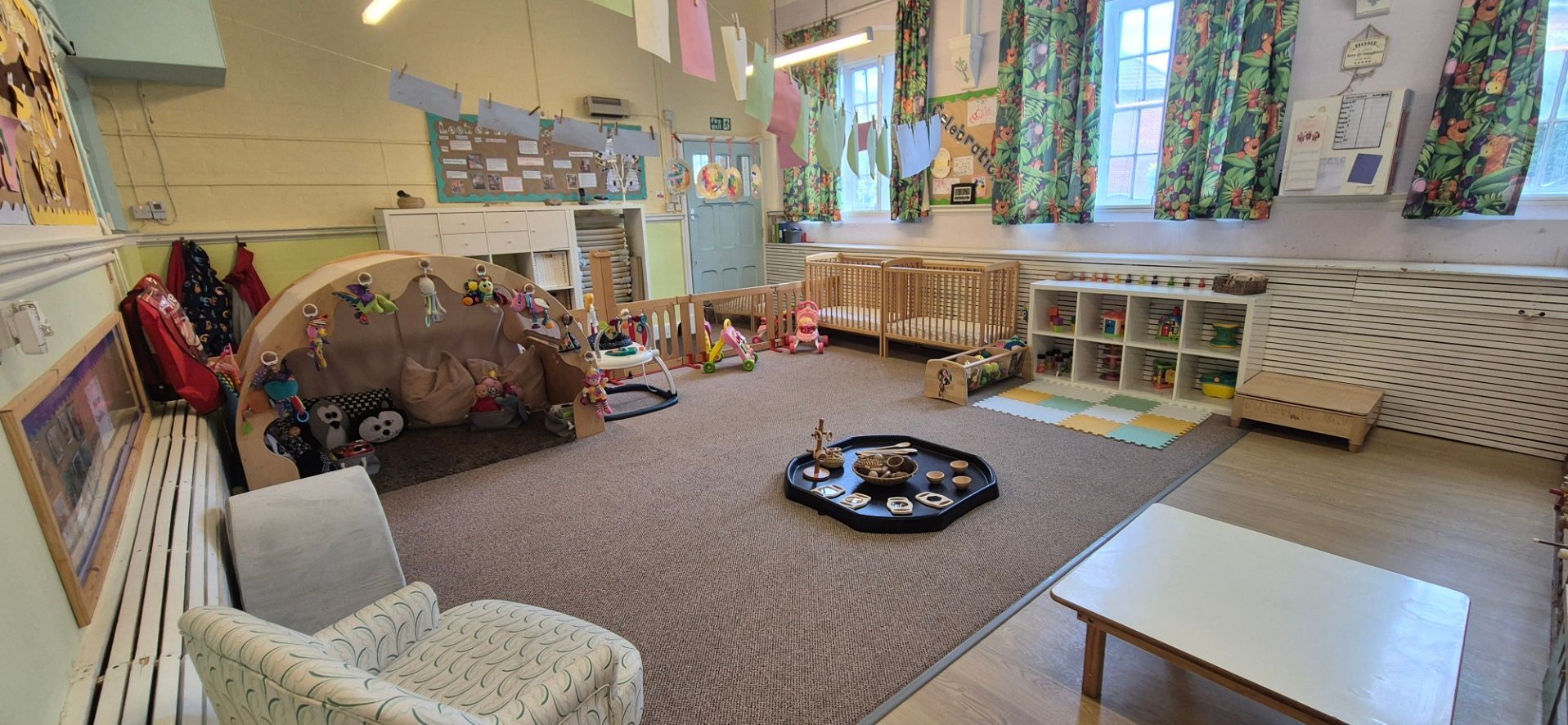 Bumblebees baby room at The Village Nursery, Bramcote