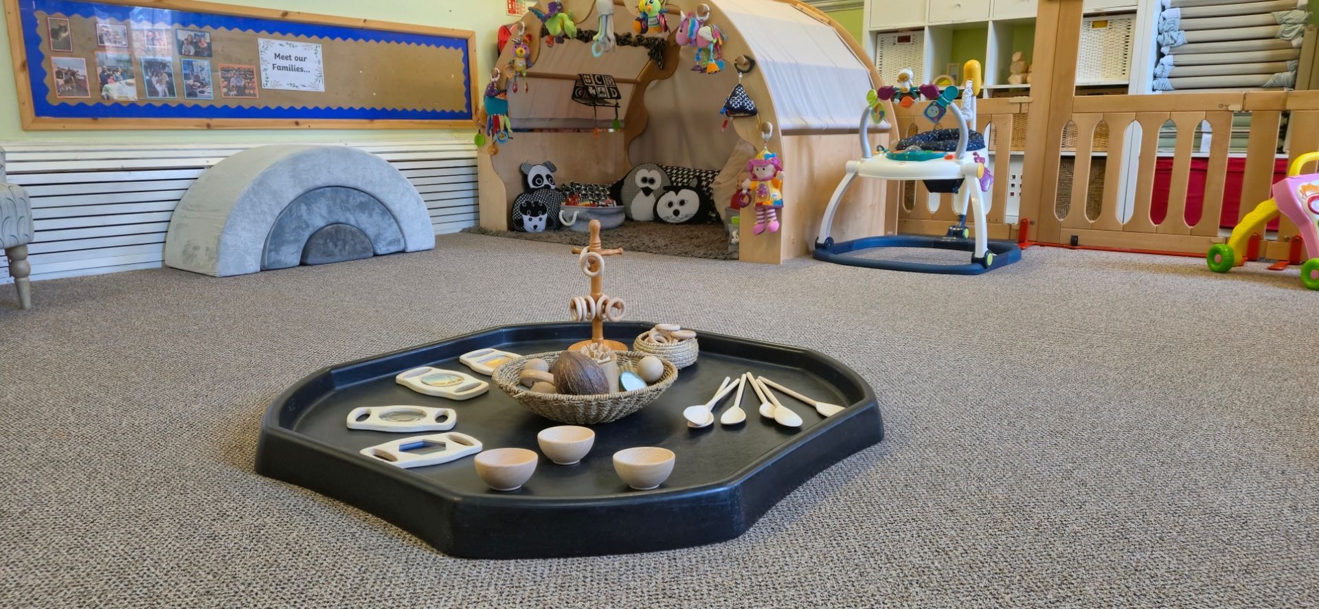 Bumblebees baby room at The Village Nursery, Bramcote