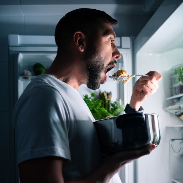 At Least 3 Hours Before Bed — Stop Eating Food