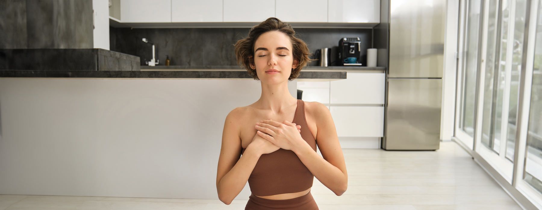 woman meditating and Healing the Heart Chakra