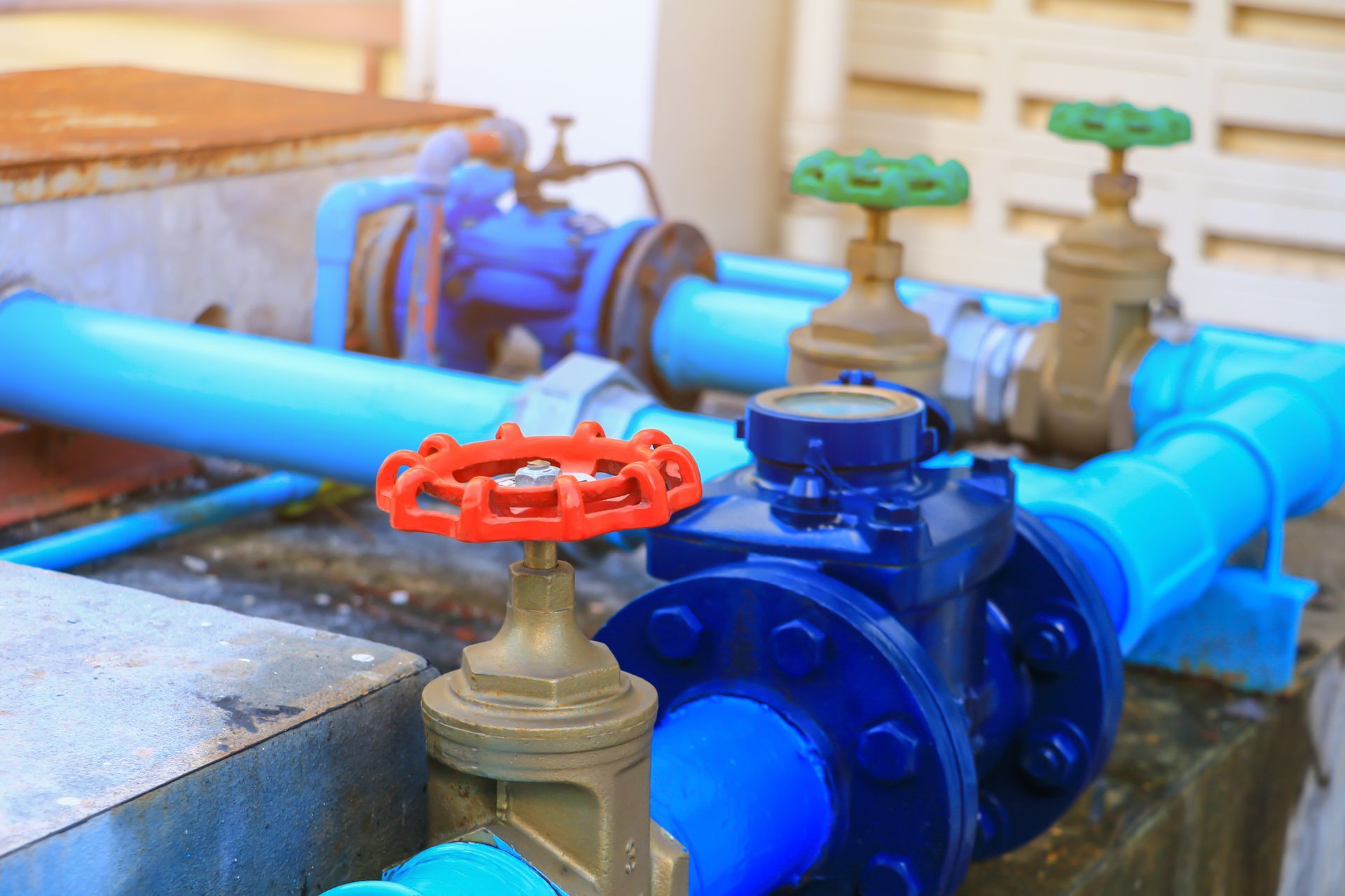 Water Valve — Lutz, FL — Bella Plumbing LLC