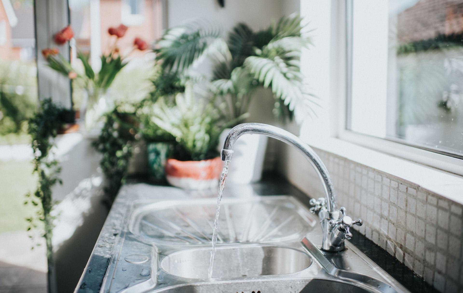 Tap in a Kitchen — Lutz, FL — Bella Plumbing LLC