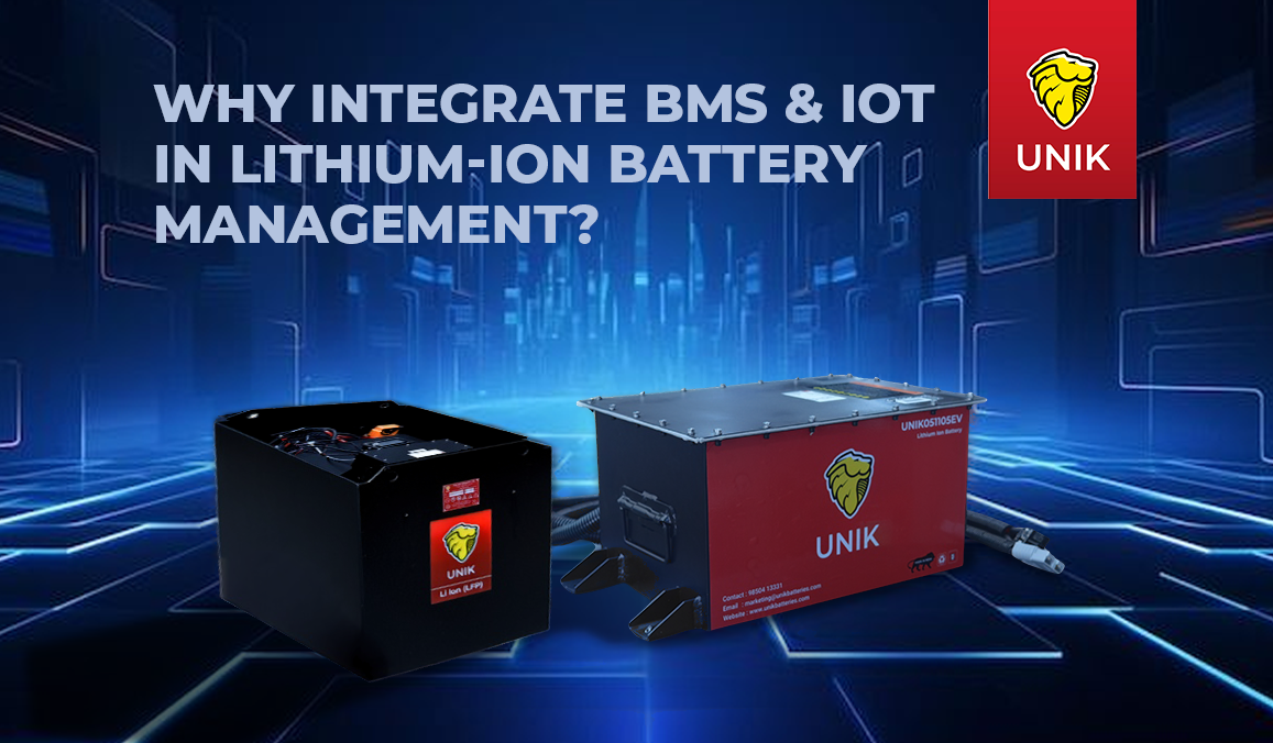 UNIK's Golf Cart & MHE Lithium-ion Battery