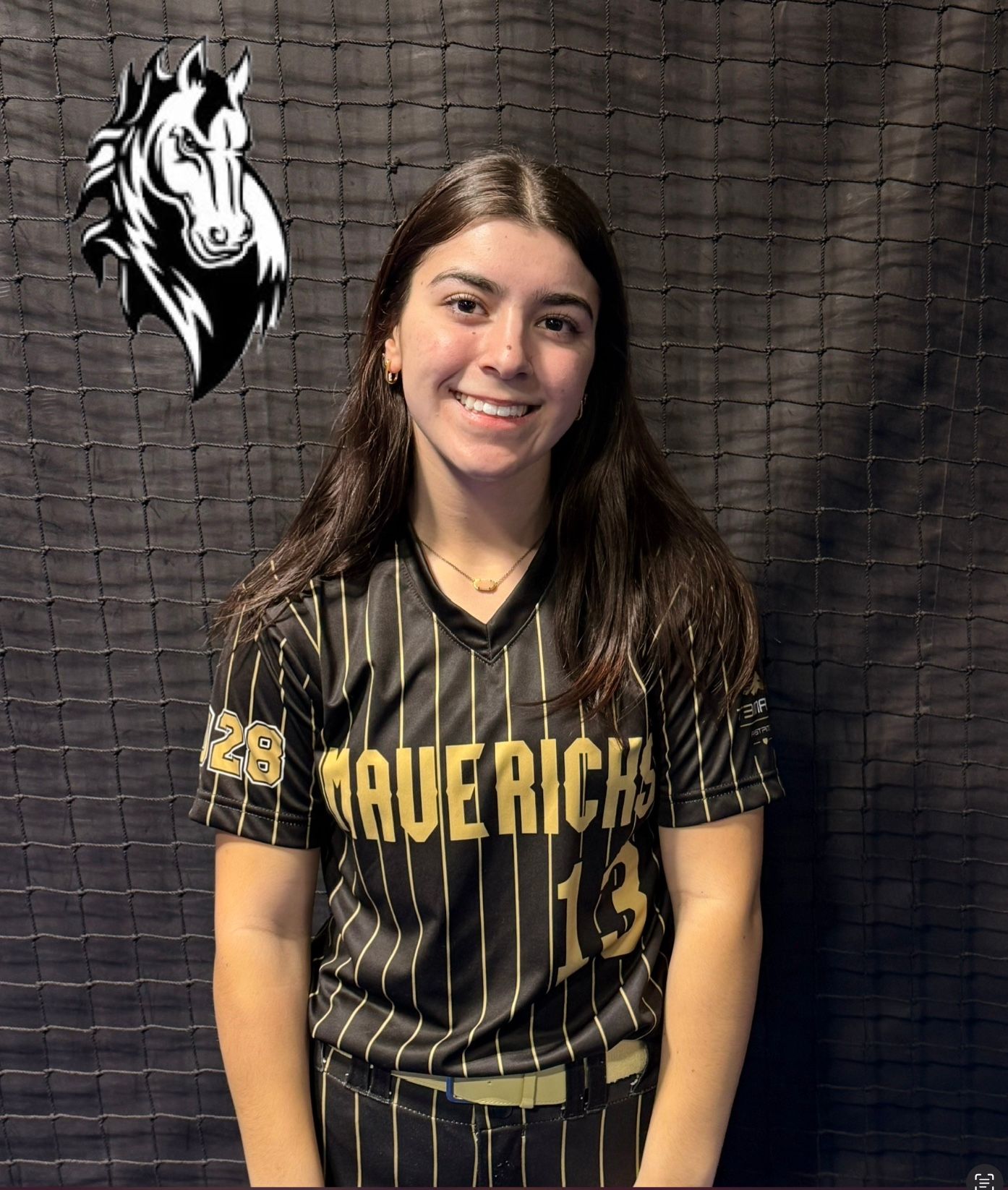 T3 Mavericks softball player, Juliann Melillo, roster picture