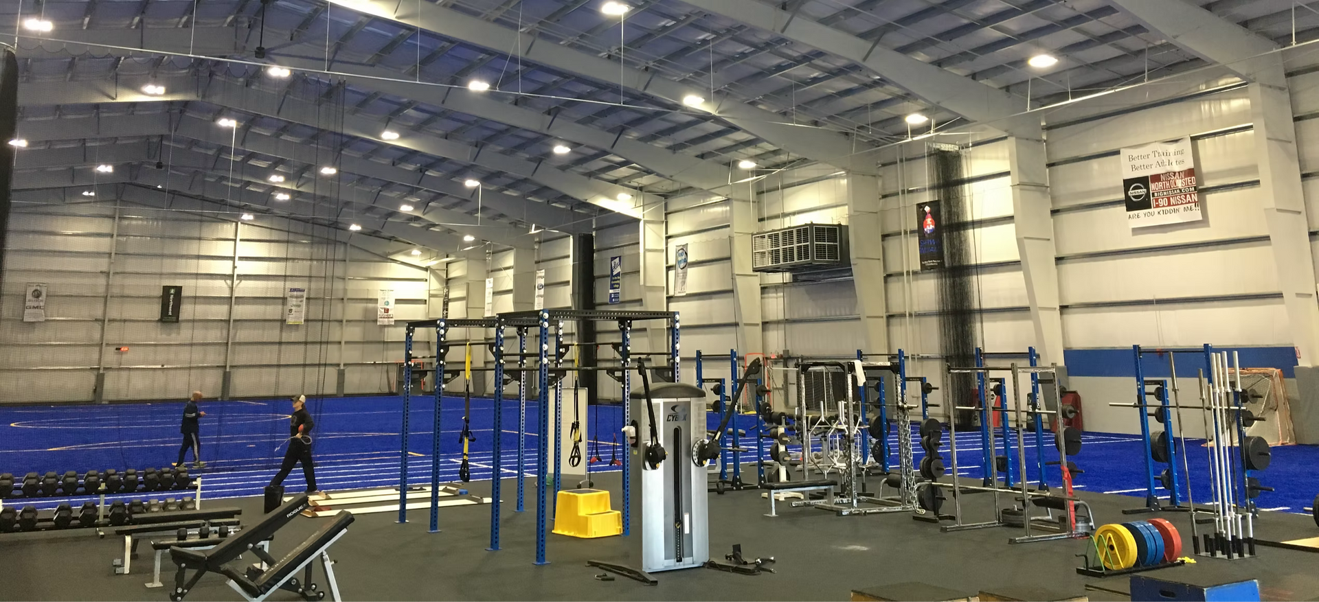 Picture of T3 Mavericks facility weight room
