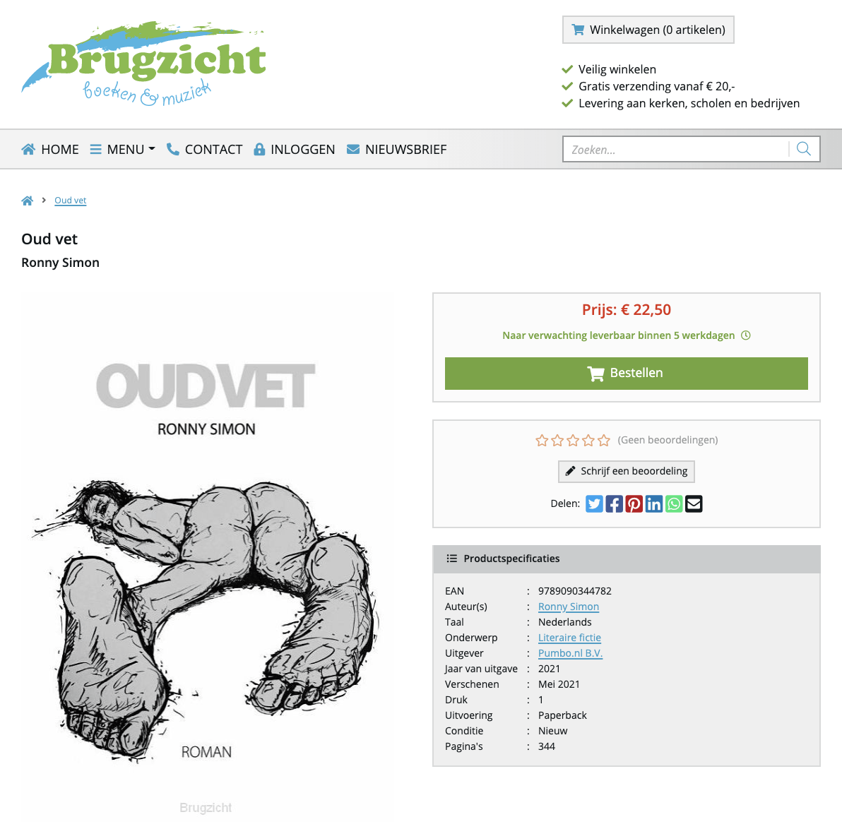 Roman Oud vet van Ronny Simon online te koop.