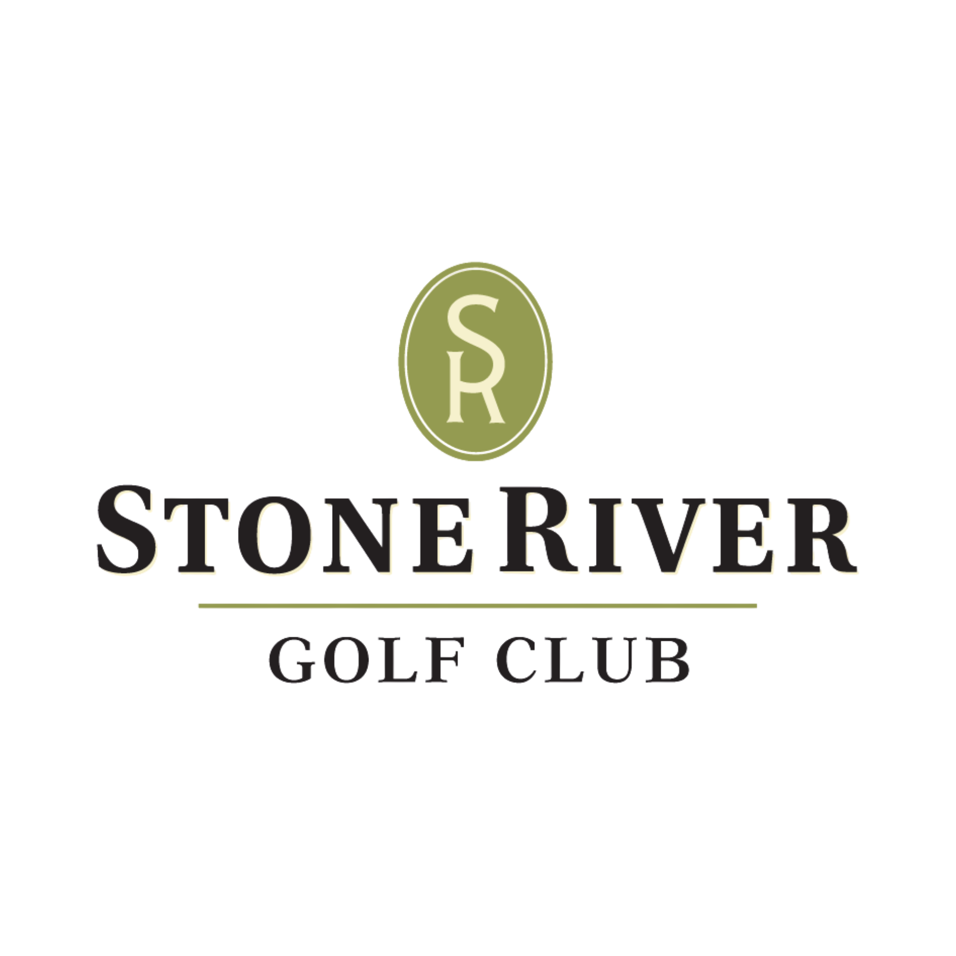 It is a logo for a golf club called riverchase golf club.
