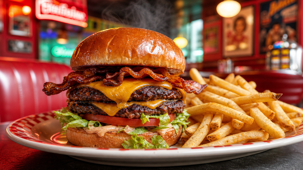 Mejores hamburguesas en Jerez | American Movie Dinner