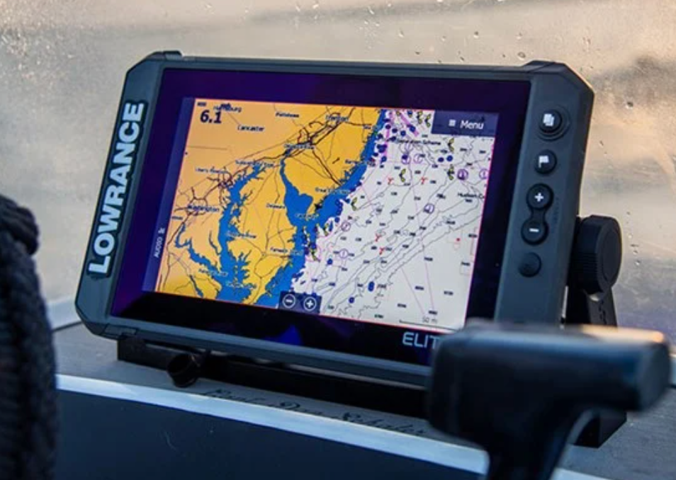 Lowrance Elite FS 9 Fish Finder with Active Imaging Fish Finder Install In Huron Ohio