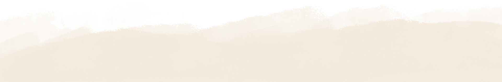Watercolor-style background with white fading into a soft beige.