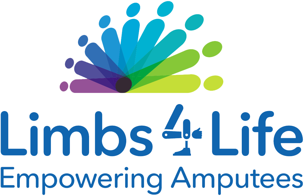 Logo for Limbs 4 Life with text
