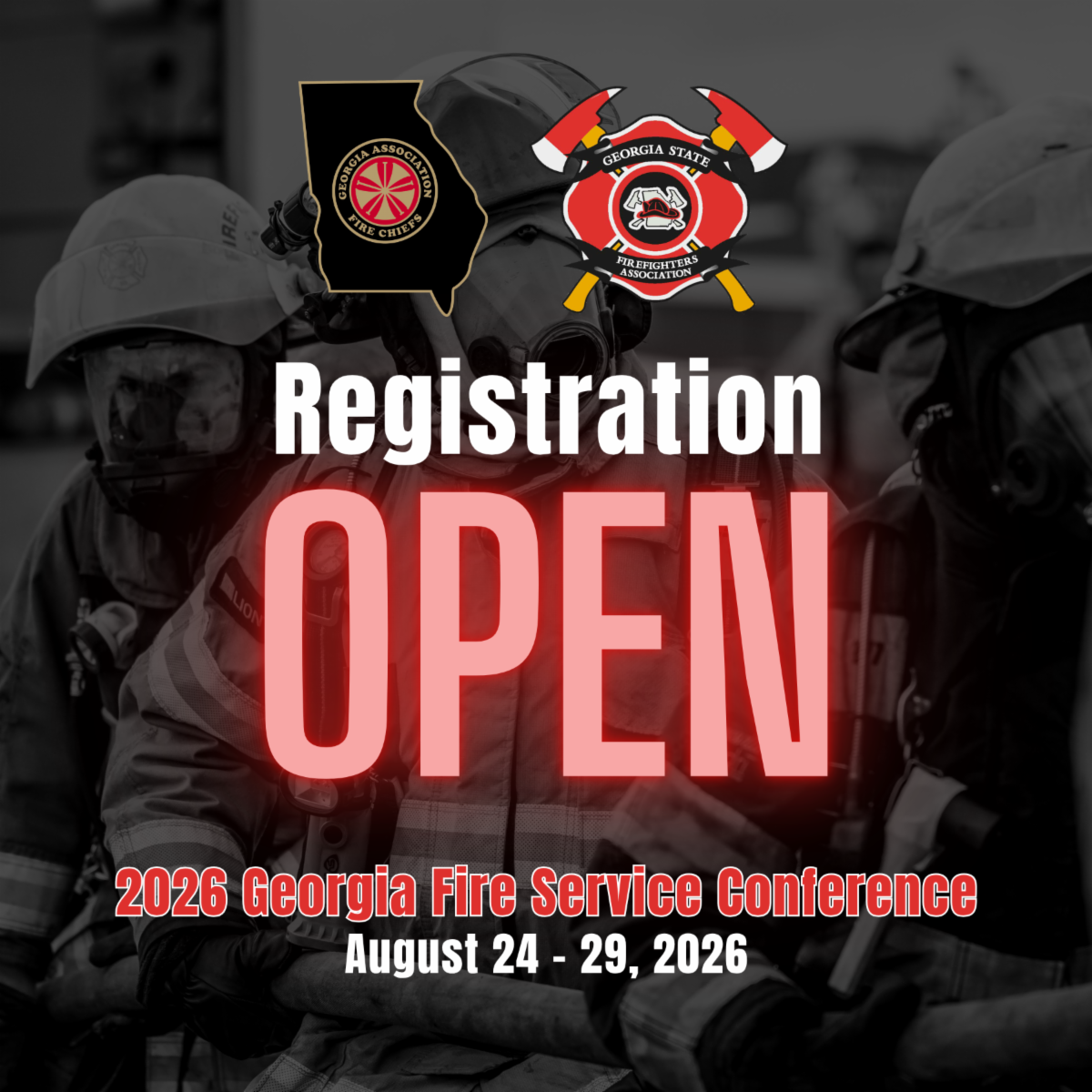 Registration open for 2026 Georgia Fire Service Conference, August 24–29, 2026