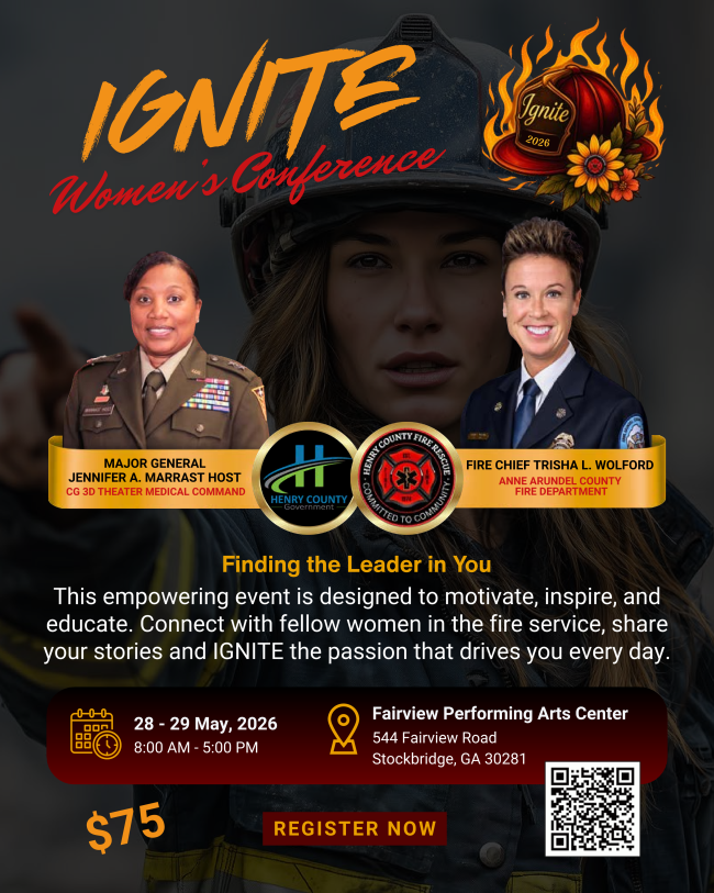 Henry County Fire Rescue Ignite event