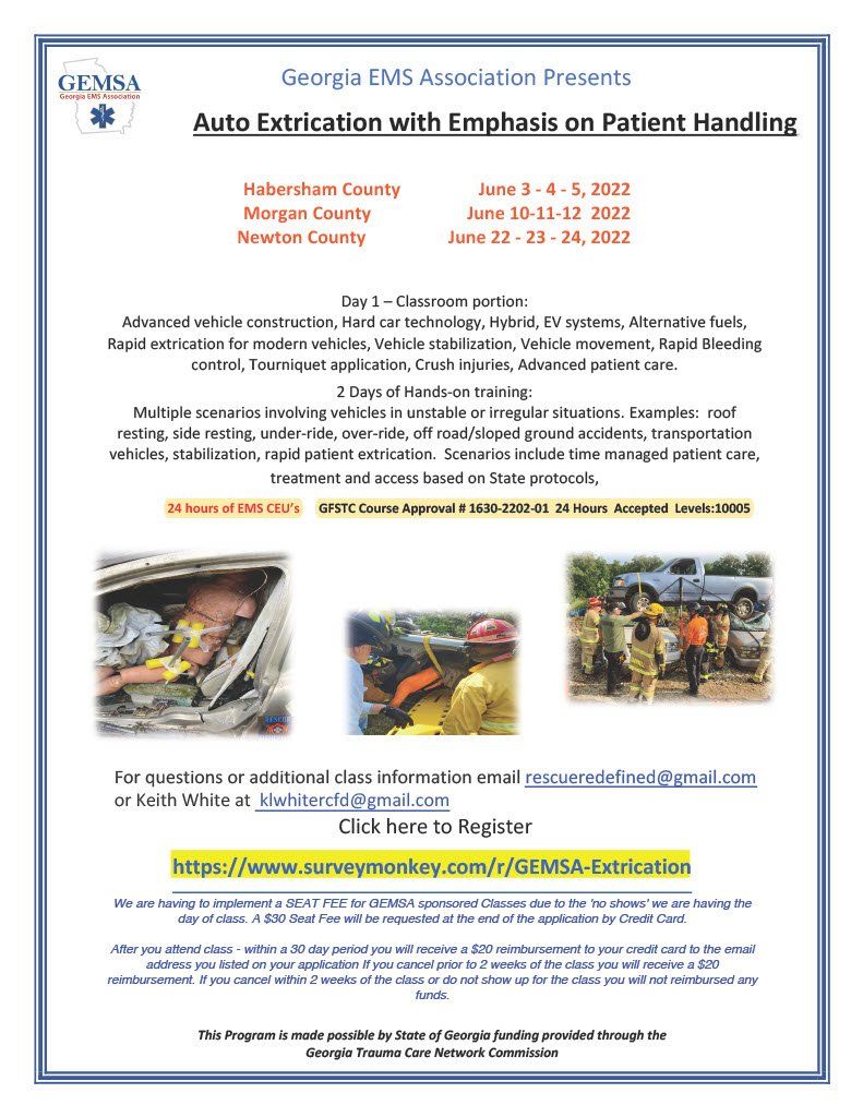 Auto Extrication with Emphasis on Patient Handling Auto Extrication with Emphasis on Patient Handling