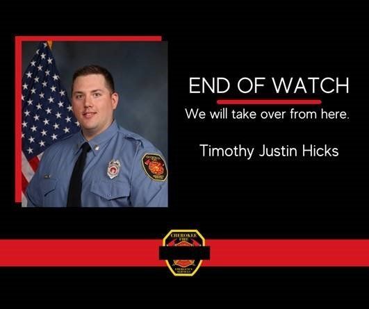 Justin Hicks - Cherokee County Fire & Emergency Service Justin Hicks - Cherokee County Fire & Emergency Service