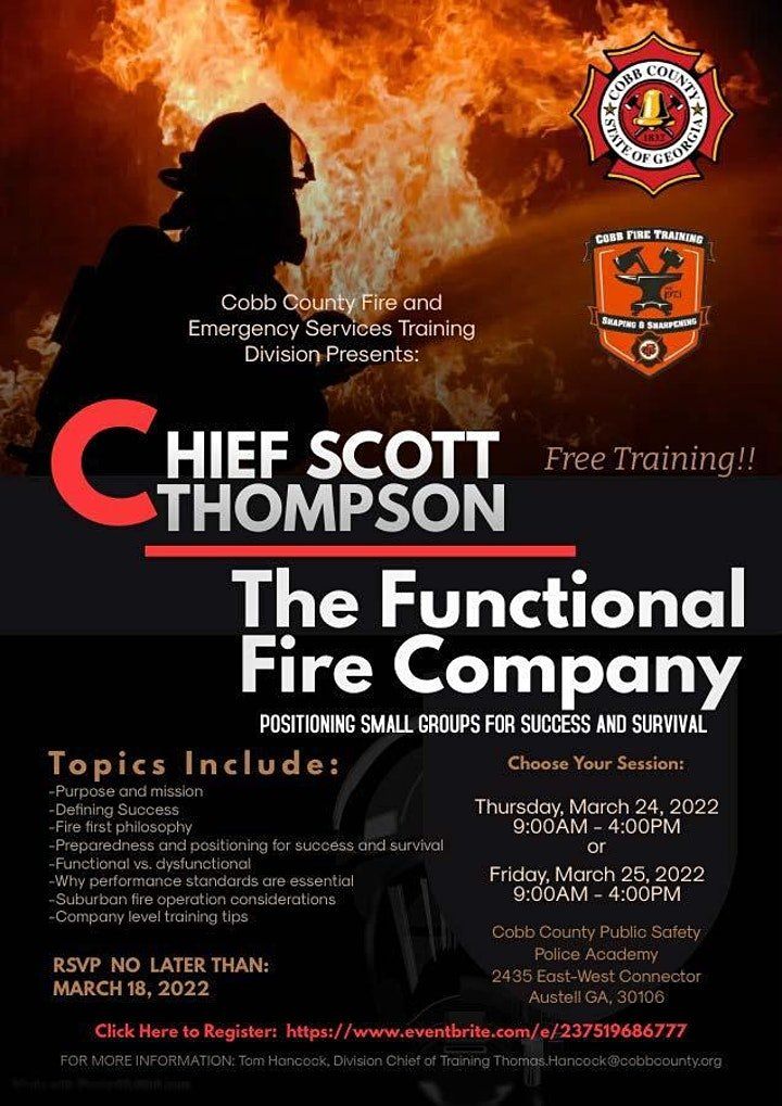 The Functional Fire Company Conference The Functional Fire Company Conference