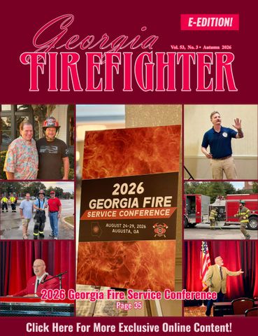 Georgia Firefighter - Autumn 2026 Georgia Firefighter - Autumn 2026