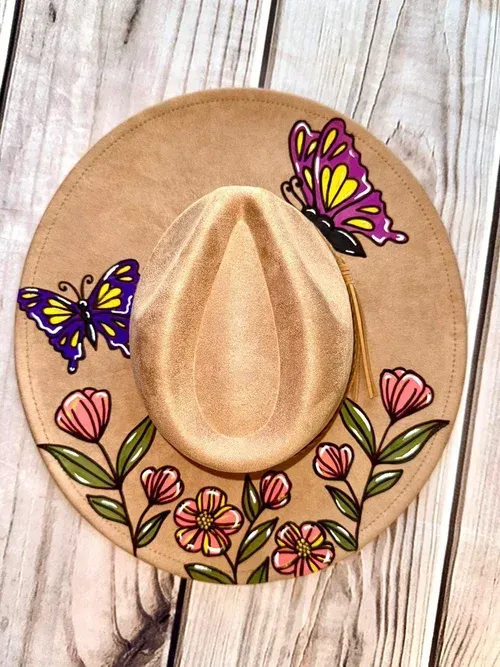 Butterfly & Florals