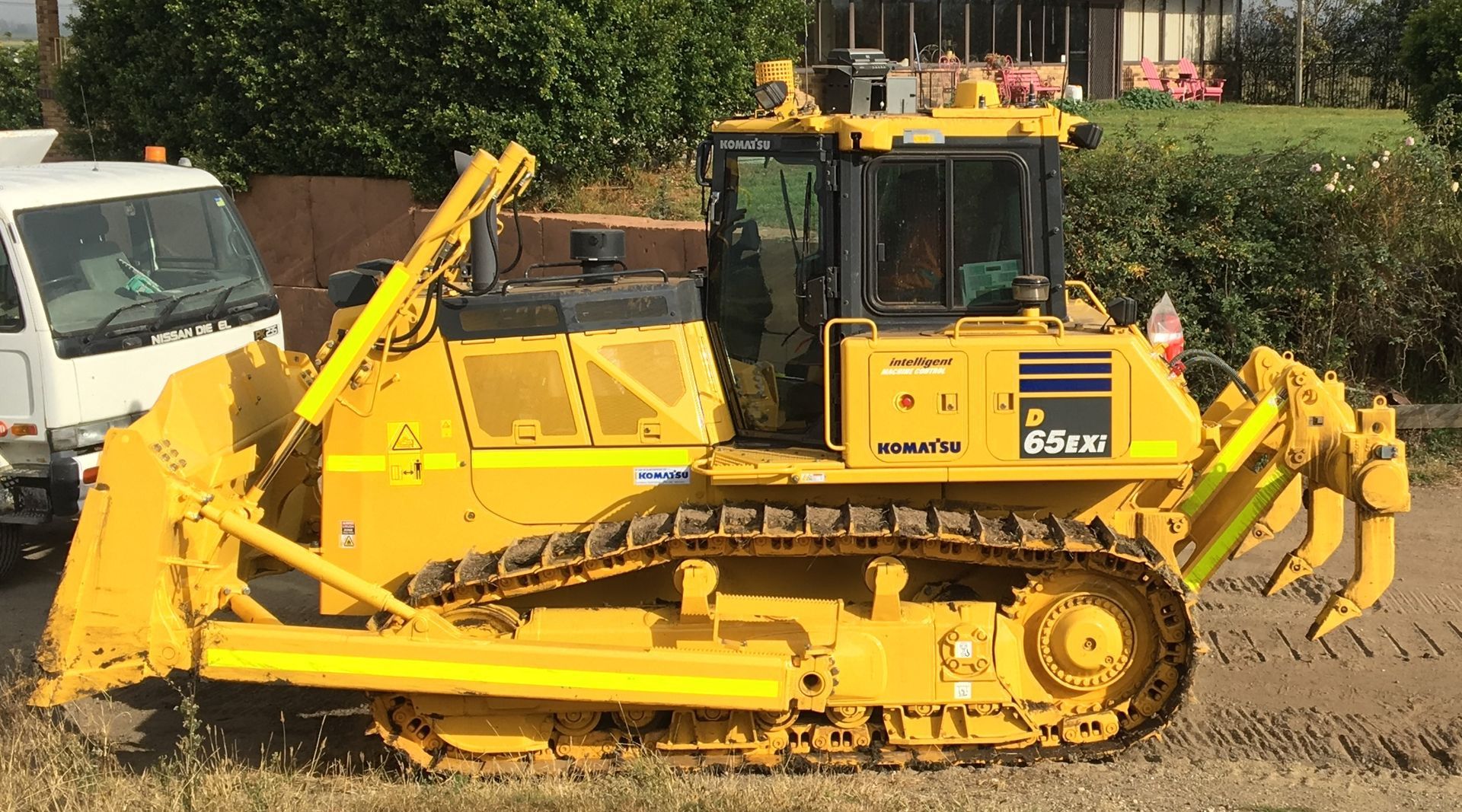  Bulldozer Working on a Construction Site — Lantry Earthmoving in Phoenix Park, NSW