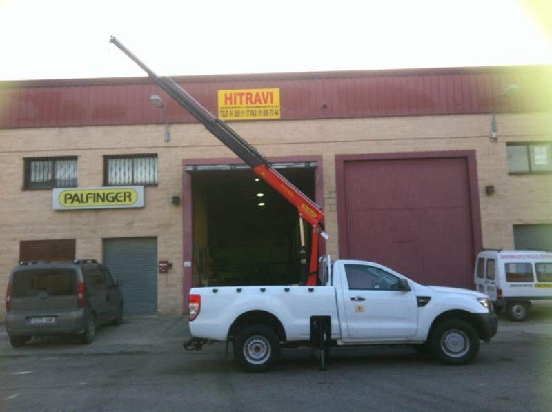 grua en pick up