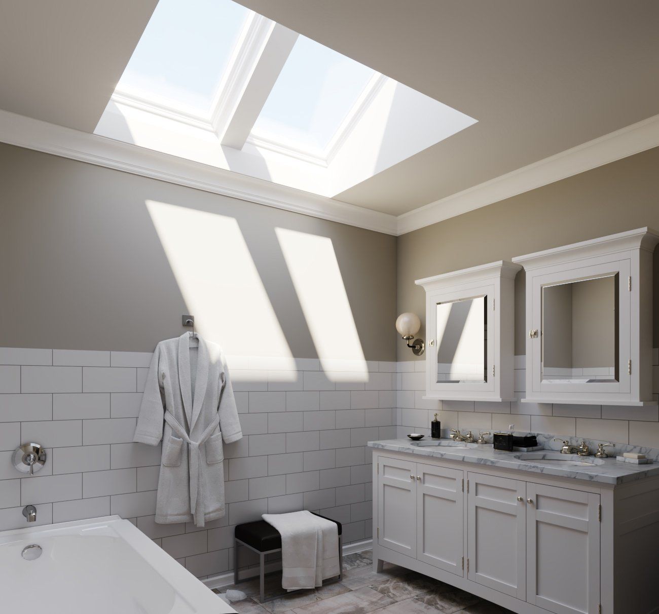 After Skylight Installation in Chicago, IL