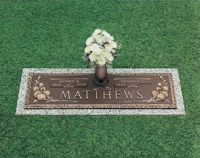 Memorial Gallery | Anderson Memorial Park Cemetery & Funeral Needs
