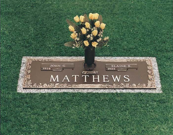 Memorial Gallery | Anderson Memorial Park Cemetery & Funeral Needs