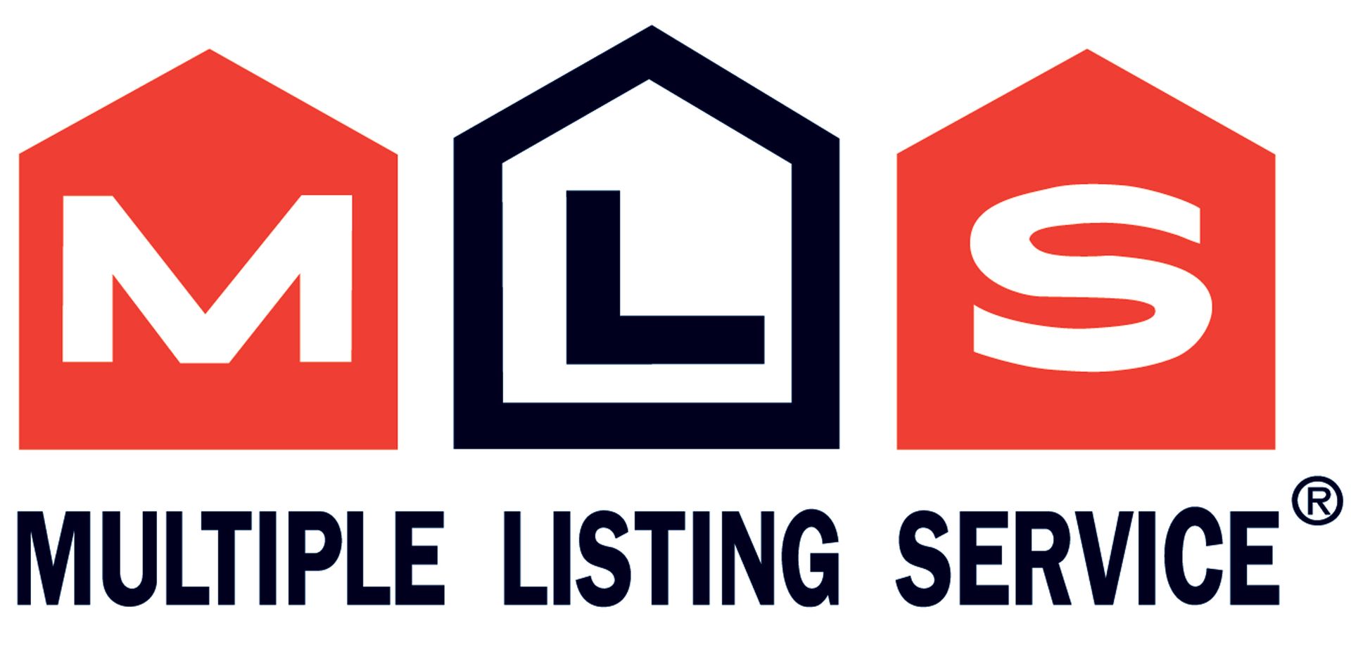 MLS logo with red and black houses above