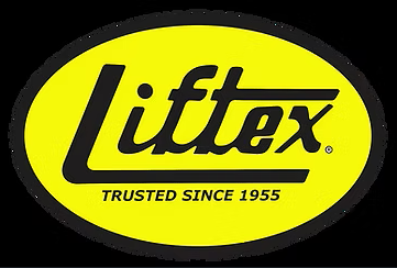 LiftEx logo in black italic text on a yellow oval with “Trusted Since 1955” below.