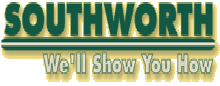 Southworth logo in green and gold with the slogan “We’ll Show You How”