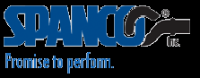 SPANCO logo in blue and white with the slogan “Promise to perform.”