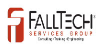 FALLTECH Services Group logo in black and red with “Consulting Training Engineering” tagline